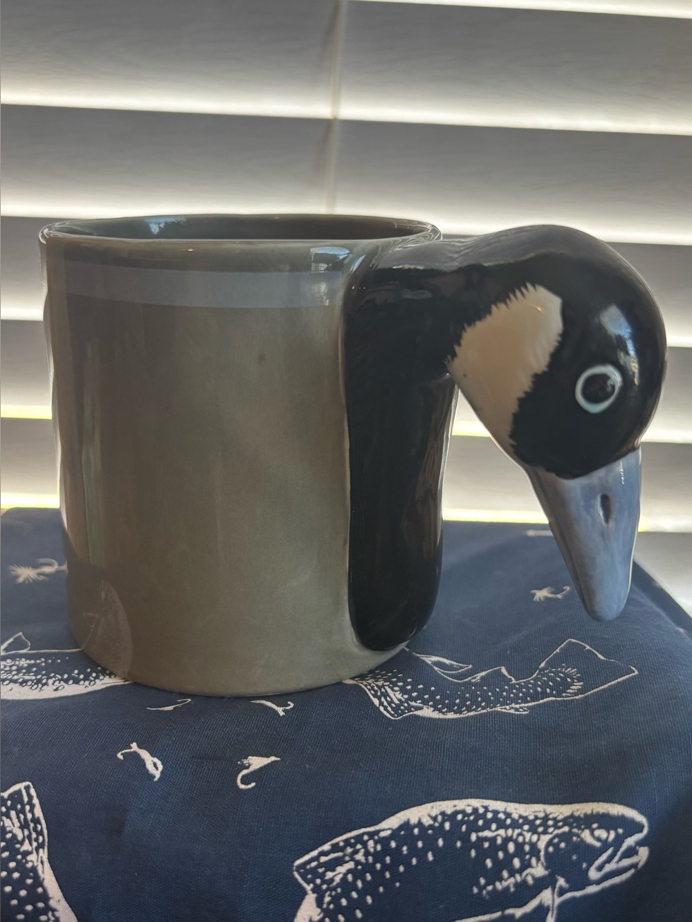 Vintage 1986 Goose Coffee Mug from Bergschrund Seattle